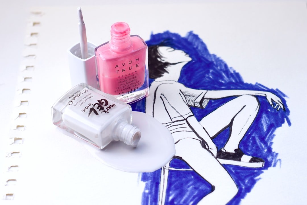 Photo Nail polish bottle