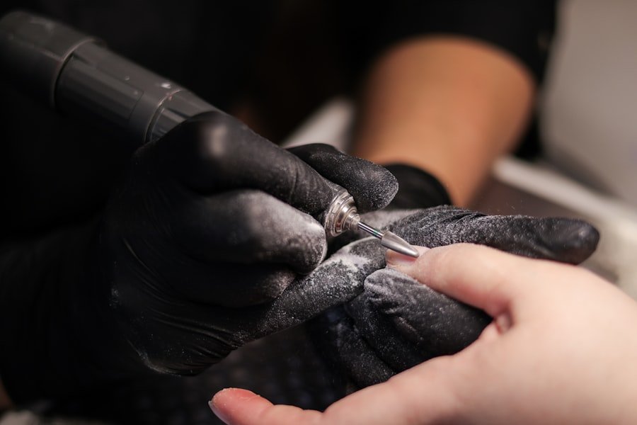 Photo nail technician